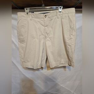 NWT- Crown & Ivy Tan Flat Front Men's Shorts